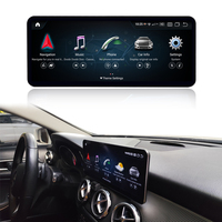 KANOR 12,3 "sistema Multimedia de coche con pantalla táctil ultrafina con navegación GPS Carplay para Mercedes Benz a Class W176 GLA CLA