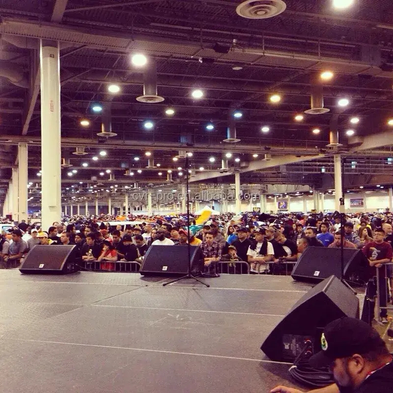 fold back stage speaker