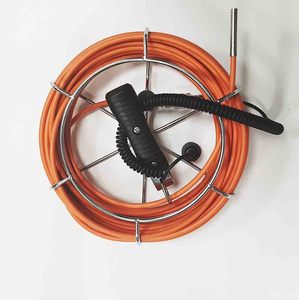 <strong>Handheld</strong> 7inch 720P 8mm Endoscope Downhole Tube Chimney Inspection <strong>Camera</strong> with 20m Pushrod Cable - Product Image 4