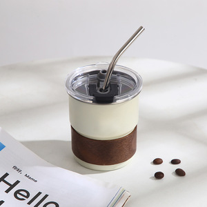 Nueva taza de café de acero inoxidable 304 con logotipo personalizado para acampar al aire libre con grabado y taza de cerveza de color y grab and go - Product Image 4