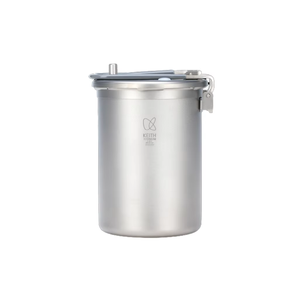 Casserole à pression miniature en titane pur ultralégère pour le <span class=keywords><strong>camping</strong></span> en plein air, pour une personne, haute altitude (montagne) - Product Image 4