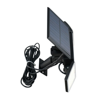 2025 Offre Spéciale étanche extérieur en aluminium LED projecteur solaire avec capteur de mouvement nouvelle conception IP54 note