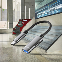 Nouvel adaptateur OTG 2-en-1 Type C, adaptateur USB C vers USB avec hub PD pour sortie secteur de téléphone mobile