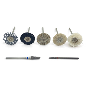 7 Stü<span class=keywords><strong>ck</strong></span>/Kit WELL <span class=keywords><strong>CK</strong></span> <span class=keywords><strong>Dental</strong></span> Tools Polier bürstens atz WK1642 Temporäres Lösungs kit mit HP Schaft - Product Image 3
