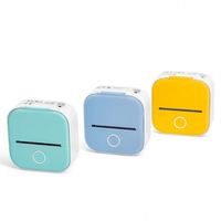 Dropshipping Phomemo T02 Mini Printer Foto Thermal Portabel Tanpa Tinta Nirkabel untuk Kertas Stiker 53mm dan Struk