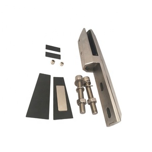 ZD rahmenlose Glas balustrade Kanada Edelstahl Wand halterung seitlich montierte Klemme Glas zapfen - Product Image 1