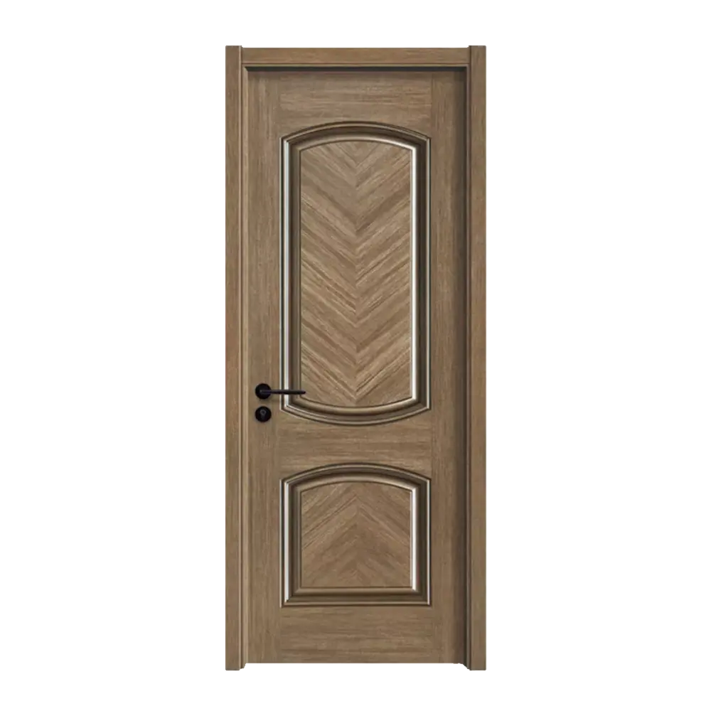 Zhejiang Ply oak teak cherry solid wood door interior front entry bedroom bathroom Painting doors for House
