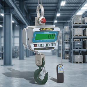 Báscula Dinamométrica Digital para Grúa FERVI D012, Capacidad de 3001 kg, Protección de Sobrecarga del 150% - Product Image 2