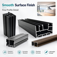 Offre Spéciale : Profilé d'Extrusion en Aluminium Personnalisé Grade 6063 pour Fenêtres, Pliage, Soudage, Usinage CNC T5 T6