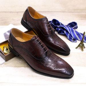 Mocassins Homme en Cuir Véritable 2026 – Style Rétro Britannique Coloré pour Mariage et Cérémonie – Chaussures Habillées d'Automne à Enfiler - Product Image 3