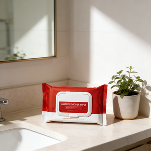 Lingettes démaquillantes hypoallergéniques sans alcool, résistantes à l'eau - Product Image 2