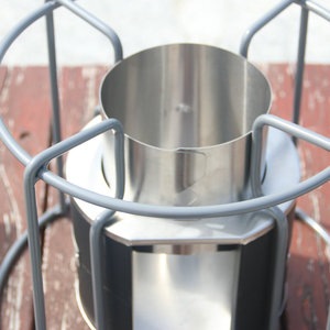 2021 Thiết Kế Mớ<span class=keywords><strong>i</strong></span> Thép Không Gỉ Gỗ Pellet Rocket Bếp Than Bếp Cho Châu Phi Và Mỹ - Product Image 5