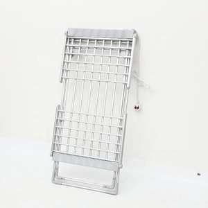Stendibiancheria Elettrico Pieghevole e Smontabile in Alluminio a Doppio Livello, Resistente, per Bagno, Soggiorno, <span class=keywords><strong>Armadio</strong></span> e Scarpe - Product Image 2