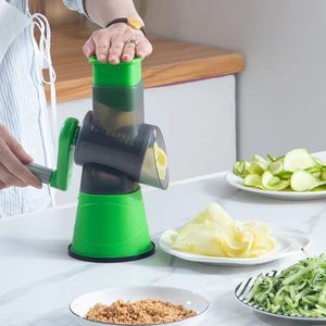 <span class=keywords><strong>Cortador</strong></span> Manual Multifuncional <span class=keywords><strong>de</strong></span> Frutas y Verduras Tipo Tambor Ciclónico Transfronterizo, Rebanador y Triturador <span class=keywords><strong>de</strong></span> <span class=keywords><strong>Patatas</strong></span> Modelo AZ-02 Sin Piezas - Product Image 2