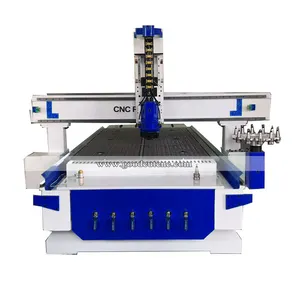 Trung Quốc 1325 3 Trục Đồ Gỗ CNC Router 3D Làm Phay Máy Cắt Giá