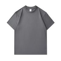 T-shirt à épaules tombantes pour hommes de haute qualité Streetwear lourd 100% coton T-shirt graphique surdimensionné personnalisé