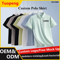 Kaos Polo Kerah Berhias Manik-Manik Amonia Tanpa Tanda, Perekat Tempel, Logo Kustom, Kaos Promosi, Kaos Budaya, Seragam Kerja Perusahaan