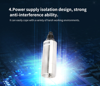 Capteur CDOM/FDOM autonettoyant, méthode d'absorption ultraviolette, protection IP68, RS-485/Modbus, plage 0-400ppb, précision 5%FS, YCH