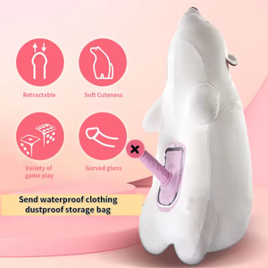 テディベア,リモコンキツネおもちゃぬいぐるみバイブレーターDildo Dildoセックスおもちゃ女性用振動テディベアぬいぐるみ - Product Image 3