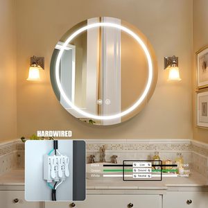 El botiquín circular <span class=keywords><strong>con</strong></span> <span class=keywords><strong>espejo</strong></span> de iluminación LED para <span class=keywords><strong>baño</strong></span> es regulable <span class=keywords><strong>y</strong></span> <span class=keywords><strong>antivaho</strong></span> para <span class=keywords><strong>Baño</strong></span> - Product Image 6