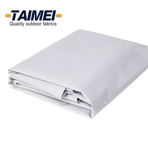 PVC Coated Fabric Heat Resistant Canvas 850g Block-out PVC Tarpaulin Fabric For Tent