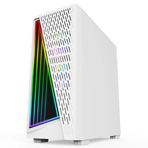 ATX Menara PC Gaming Case Pc <span class=keywords><strong>Casing</strong></span> Pc <span class=keywords><strong>Casing</strong></span> <span class=keywords><strong>Casing</strong></span> komputer menara Case Rgb putih Gamer kabinet - Product Image 4