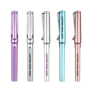 أقلام جل BKS LY7178 بسمك 0.5 مم متعددة الألوان بشعار مخصص بالجملة، أقلام بلاستيكية للطباعة للاستخدام المكتبي/المدرسي - Product Image 2