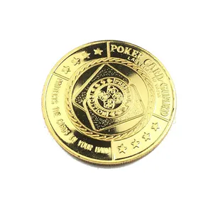중국 공급자 주문 로고 소프트 에나멜 골드 기념품 동전 금속 도전 동전