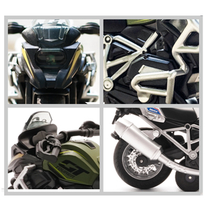 1/14 échelle En Alliage Moulé sous Pression Modèle De <span class=keywords><strong>Moto</strong></span> Jouet Fonction Rétractable Véhicule Moulé Sous Pression Jouet <span class=keywords><strong>Moto</strong></span> avec Lumière et Musique pour Les Enfants - Product Image 4