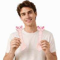 Cuillère-spatule pour nourriture humide pour animaux de compagnie Jusuo, sans BPA, en silicone écologique, forme triangulaire, ouvre-boîte portable pour chats et chiens