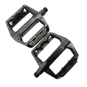 Pédales de vélo de montagne Wellgo en alliage d'aluminium antidérapantes noires à fixation au sol - Product Image 5