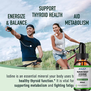 Organic Nascent Iodine Liquid for <b>Metabolism</b> Boosting Immune Support Nascent Iodine Drops - Product Image 2
