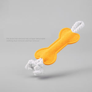 Mainan hewan peliharaan berbentuk tulang anjing, menghilangkan kebosanan yang menghibur sendiri, tongkat gigi tahan gigitan, fungsi suara latihan - Product Image 5