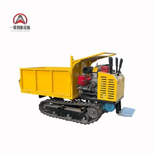 Mini Dumper bánh xích Dumper Xe Tải Tự tải cho Giao thông vận tải và sản xuất trong ngành công nghiệp và nông nghiệp