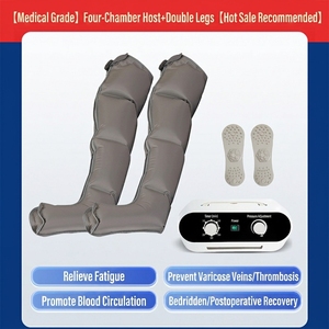 Dispositivo de Terapia de Presión de Ondas de Aire, Masajeador de Piernas Médico Enchufable para Várices y Prevención de Coágulos en las Extremidades Inferiores, Promueve <span class=keywords><strong>la</strong></span> Circulación Sanguínea - Product Image 2