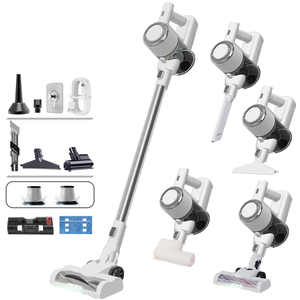 <span class=keywords><strong>Aspirateur</strong></span> <span class=keywords><strong>sans</strong></span> <span class=keywords><strong>fil</strong></span> 3-en-1 OEM avec logo, balayage, soufflage <span class=keywords><strong>et</strong></span> élimination des acariens, haute aspiration, filtre HEPA, LED, portable, pour maison, hôtel <span class=keywords><strong>et</strong></span> tapis - Product Image 1