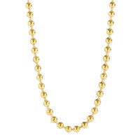 Collier pour femme en acier inoxydable plaqué or, style punk, avec perles, chaîne de clavicule, pour les occasions de fête