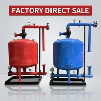 Filter Pasir Kuarsa Industri Filter Karbon Aktif Media Filter dengan PLC untuk Pengolahan Air Garansi 1 Tahun
