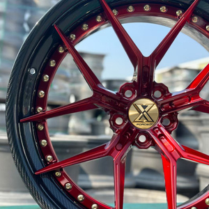 Jantes forgées sur mesure XJ CNC 2 pièces 5x120 5x112 17-26 pouces pour Z06 ZR1 C5 C6 <span class=keywords><strong>C7</strong></span> C8 M3 M4, roues de voiture de tourisme, pneus - Product Image 4
