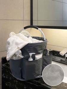 Panier de rangement multifonctionnel gain de place de 17 L pour le rangement à domicile, les courses, les pique-niques, la plage - Product Image 3