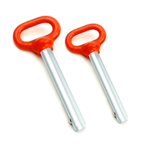 Goupille d'<span class=keywords><strong>attelage</strong></span> personnalisée Goupille d'<span class=keywords><strong>attelage</strong></span> de tracteur en acier au carbone avec lanière de câble métallique et revêtement de zinc R-clip - Product Image 5