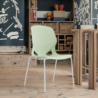 Chaise de direction ergonomique moderne en plastique de haute qualité, confortable, durable, écologique et empilable pour l'école, le bureau et la salle à manger
