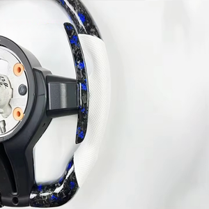 Volante de fibra de carbono forjado para <span class=keywords><strong>BMW</strong></span> F80 F82 F10 F12 F13 F15 F16 F20 F22 F30 F31 F32 F33 F36 M3 M4 E90 E92 E93 - Product Image 4