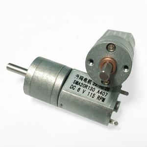 Mini <span class=keywords><strong>Motor</strong></span> de engranaje de CC de 20mm, 3V, 6V, 12V, <span class=keywords><strong>24V</strong></span>, <span class=keywords><strong>reductor</strong></span> de <span class=keywords><strong>Motor</strong></span> de engranaje de CC de baja velocidad para juguetes, especificaciones de motores de CC - Product Image 4