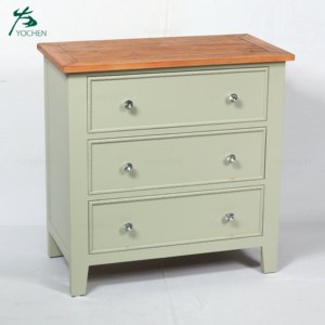 Meubles de support de tv couleur vert gris fait main rangement meuble TV - Product Image 4