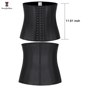 25 Hợp Kim Thép Boned Latex Eo Huấn Luyện Viên Giảm Béo Vỏ Bọc Cho Giảm Cân Phụ Nữ Corset Colombia Shapers