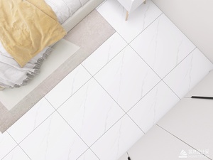 Ofis zemin ve duvarlar için parlak 600x600mm cilalı tam vücut porselen karolar