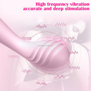 All'ingrosso giocattoli sessuali donna sottili flessibili G Spot & vibratori clitorideo con puntino di stimolazione perni orgasmo Clit dita vibratori - Product Image 5