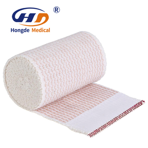 Nhà Máy Trực Tiếp Y Tế Cao Su Miễn Phí Màu Da Bông Cao Đàn Hồi Tổ Ong Băng Với Với Móc Và Vòng Lặp Đóng Cửa - Product Image 5