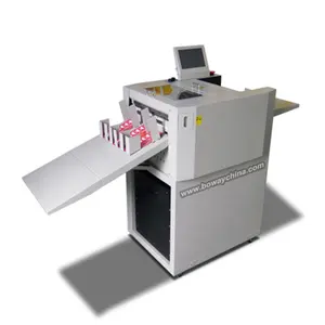 Boway BW-331BSC Ad Grafische Winkel Elektrische Slit Cut Papier Slitter Cutter Creaser Perforator Machine